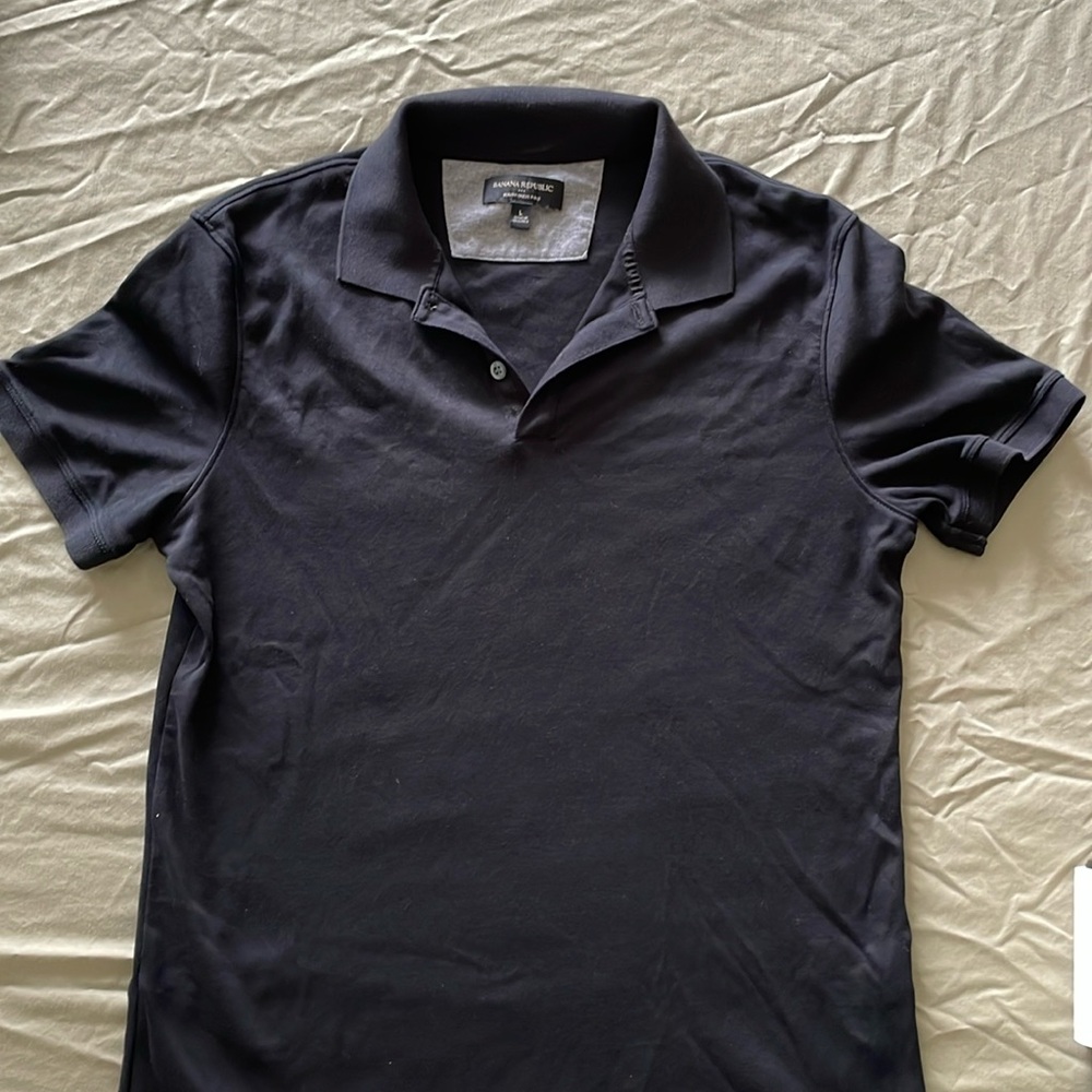 Banana republic slim fit polos